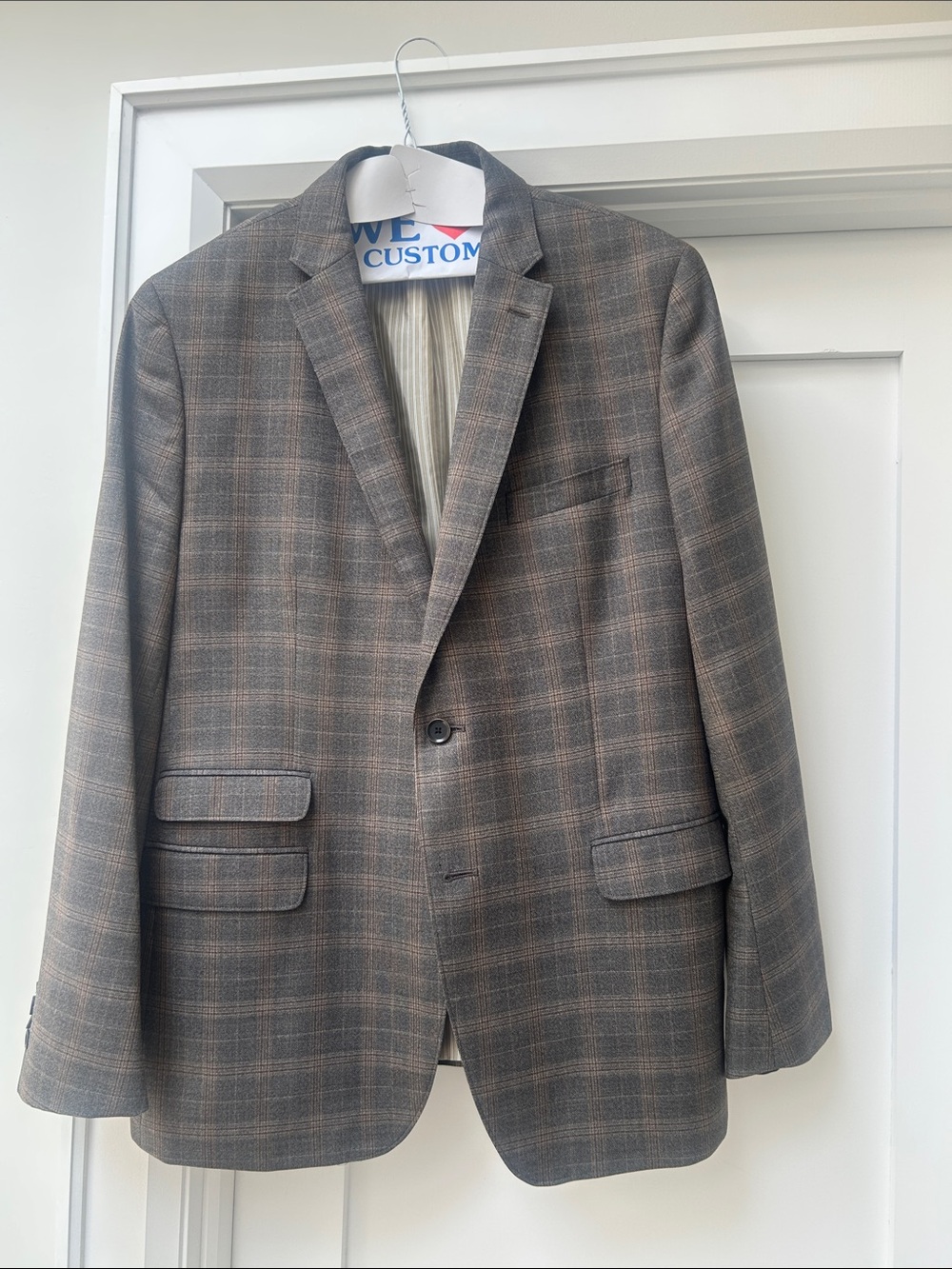 Banana Republic Brown Plaid Sport Coat - Fall Ready